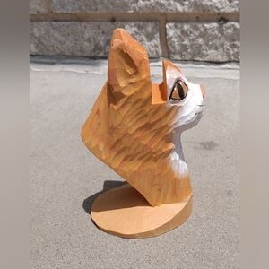 Peepers Eyeglass Holder Cat Kitten Wooden